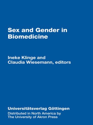 cover image of Sex & Gender in Biomedicine